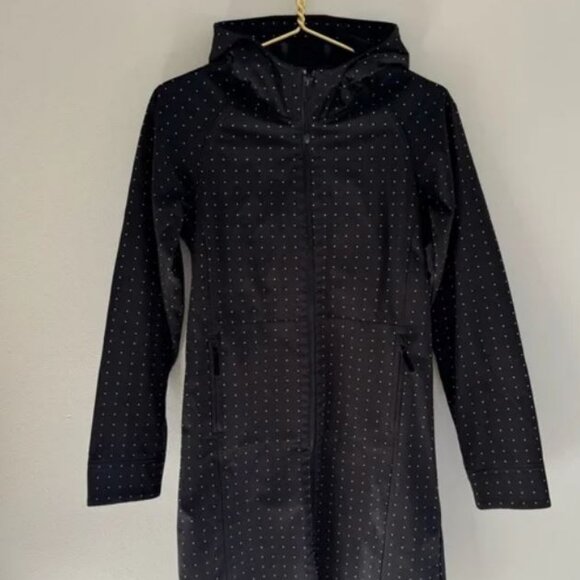 Lululemon Apres Yoga Rain Jacket Polka Dot